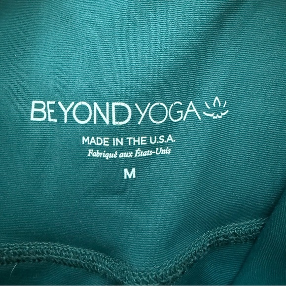 Beyond Yoga Alloy Ombré High Waisted Leggings Shine Green and Gold Size Medium - Picture 5 of 8